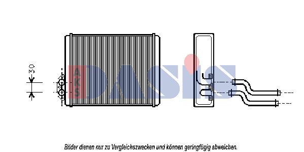 AKS DASIS Lämmityslaitteen kenno 229060N